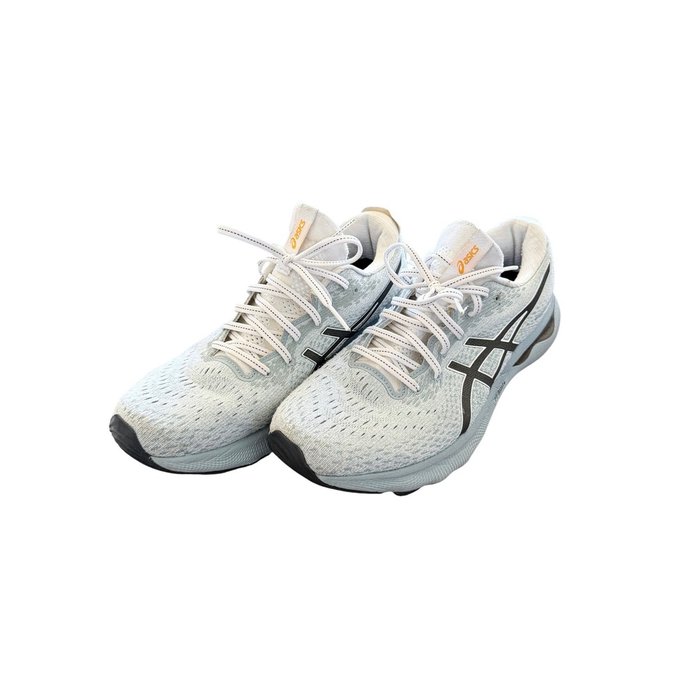 Asics Gel-Nimbus 24 Mens Running Shoes Blue White - Size 9